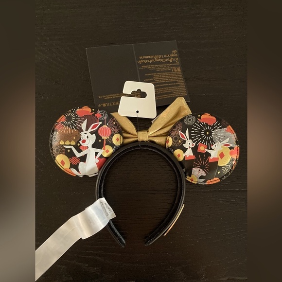 Disney Loungefly Lunar New Year of the Rabbit Mickey ears headband main image 6